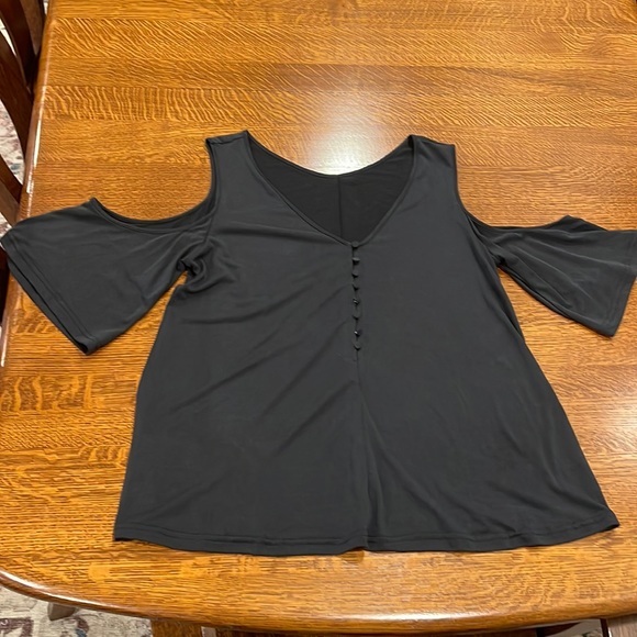 Womens size large peekaboo black top. Stitchfix - Picture 1 of 2